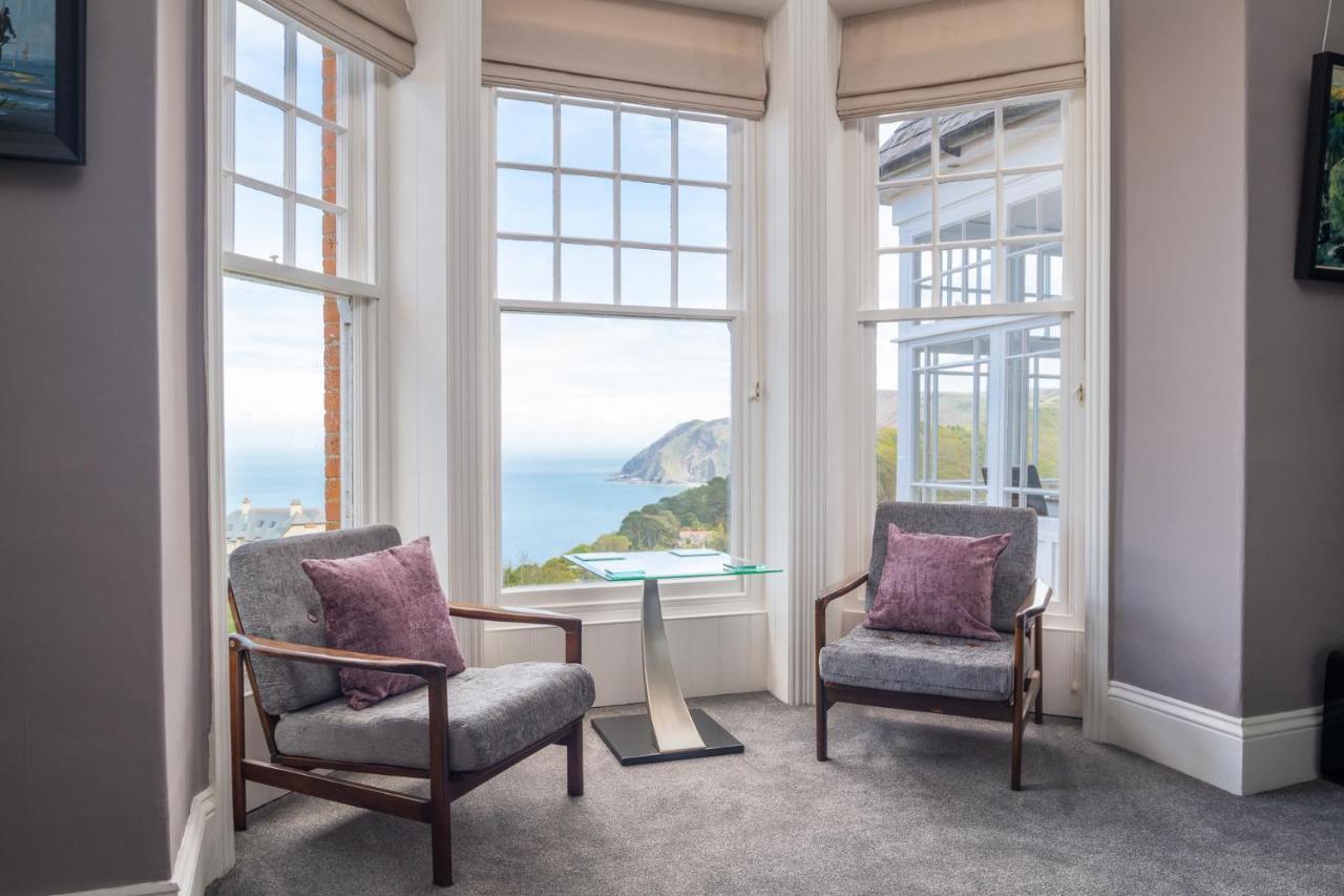 Bed and Breakfast Highcliffe House Линтон Экстерьер фото