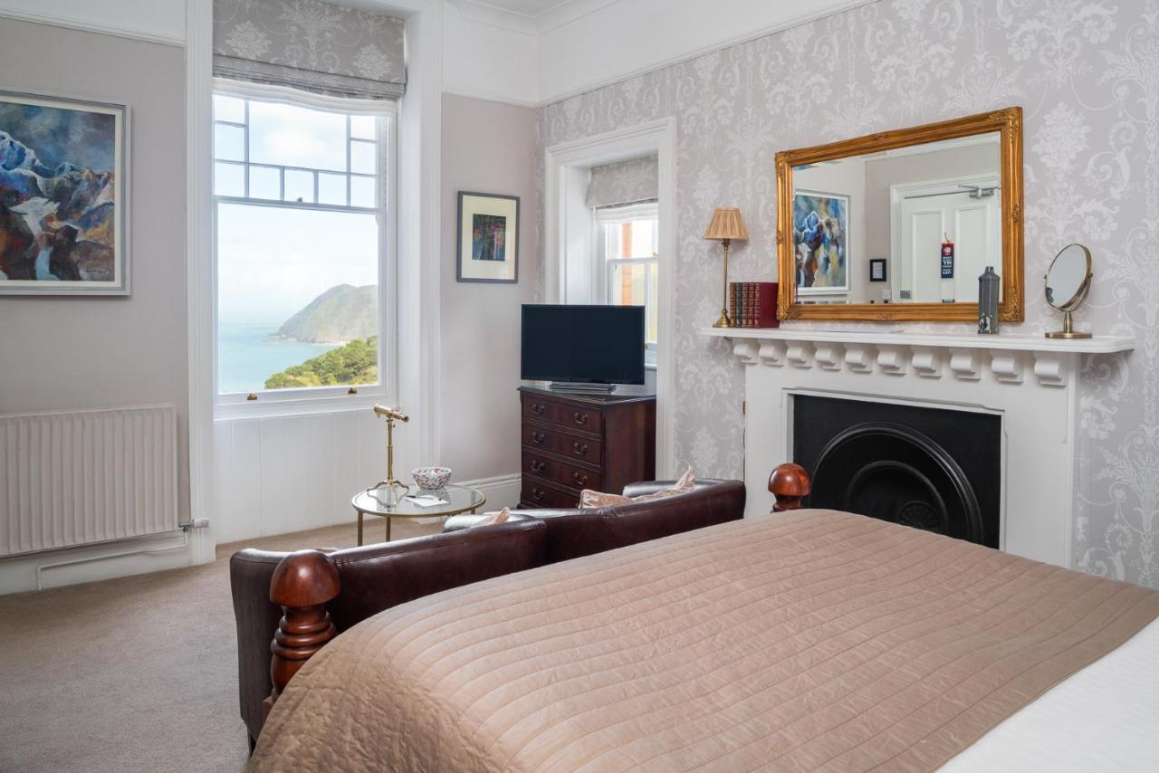 Bed and Breakfast Highcliffe House Линтон Экстерьер фото