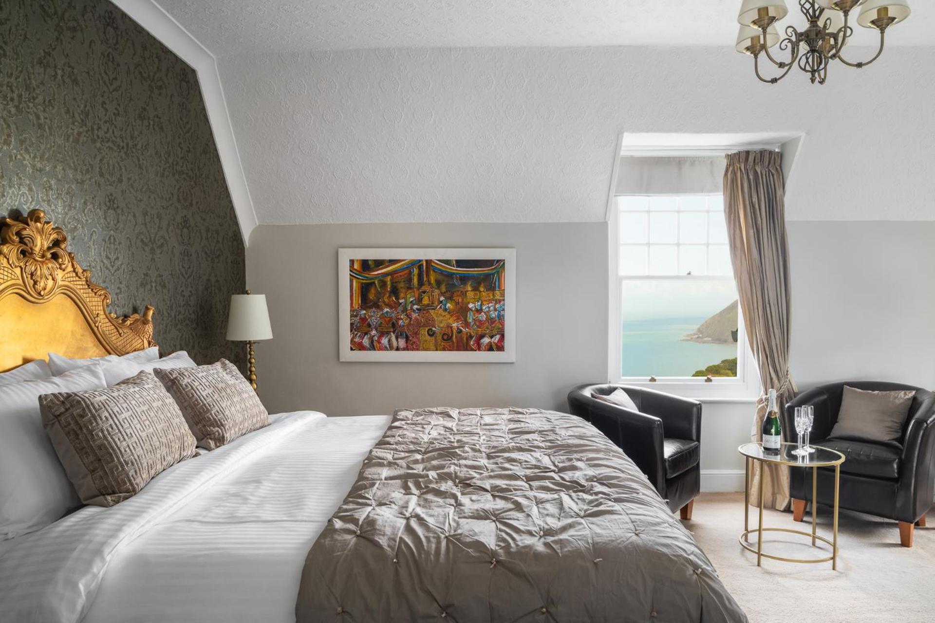 Bed and Breakfast Highcliffe House Линтон Номер фото