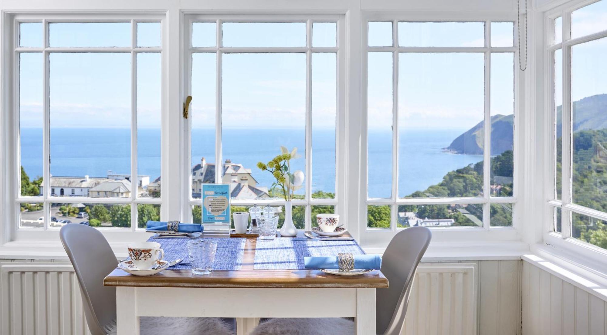 Bed and Breakfast Highcliffe House Линтон Экстерьер фото